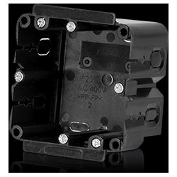 F-Tronic, Kabelschutz + Kabelführung, Kabelkanaldose 1-fach,hängende