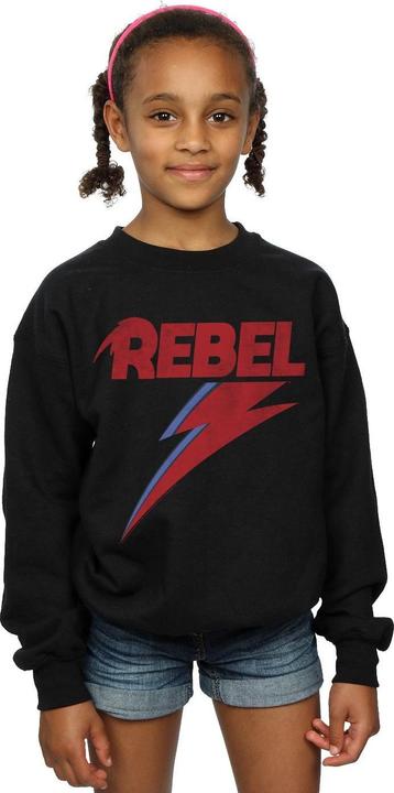 Immagine prodotto David Bowie Distressed Rebel Felpa Ragazze (116)