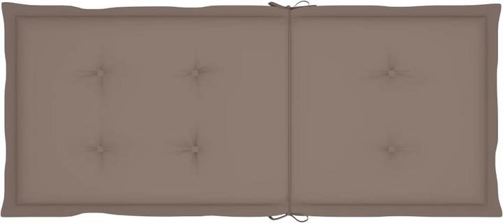 Produktbild vidaXL Gartenstuhlauflage für Hochlehner (120 x 50 cm)