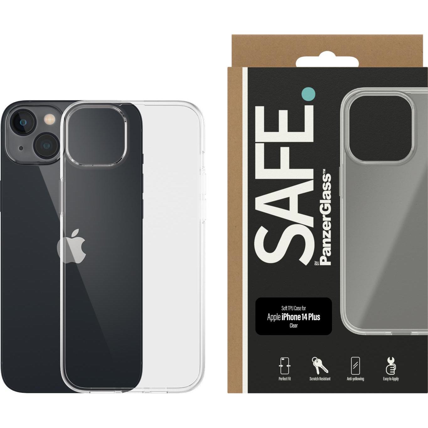Thumbnail - PanzerGlass SAFE. Case für Apple iPhone 14 Plus (Apple iPhone 14 Plus), Smartphone Hülle, Transparent