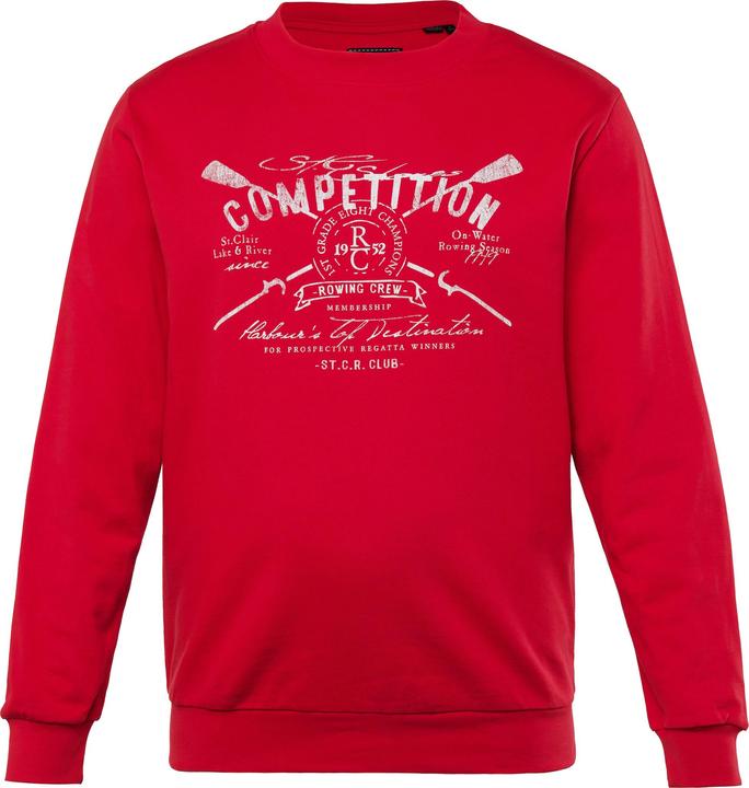 Produktbild Men+ Sweatshirt, Rundhals, grosser Druck (4XL)