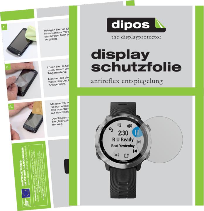 Actual product image Dipos Screen Protector Anti-Glare (Forerunner 645)