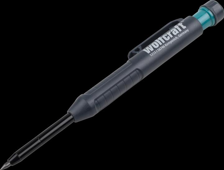 Actual product image wolfcraft Deep hole marker for marking (Charcoal, Turquoise, 1 x)