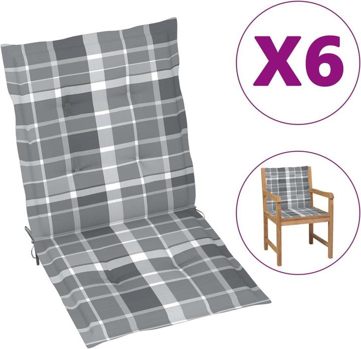 Motif à carreaux gris