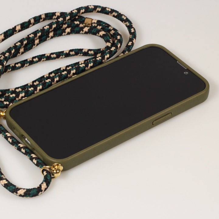 Immagine prodotto PhoneLook Manicotto organico ecologico vegano con collana a catena per cellulare