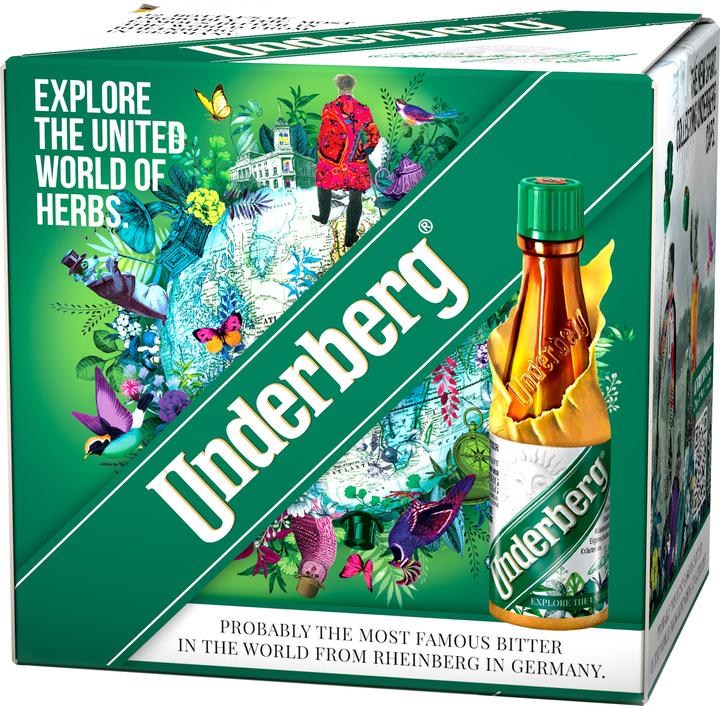 Produktbild Underberg Kräuterbitter 12 x 2cl (44 %, Deutschland, 12 x 2 cl, Bitter)