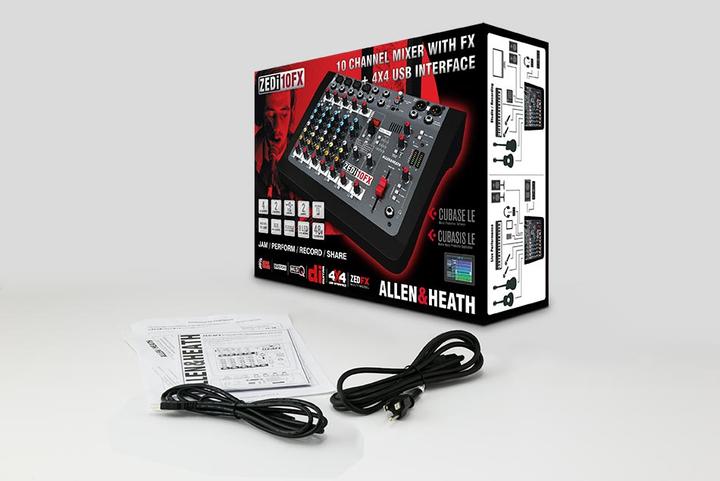 Immagine prodotto Allen & Heath ZEDi-10FX (Mixer da studio e live)
