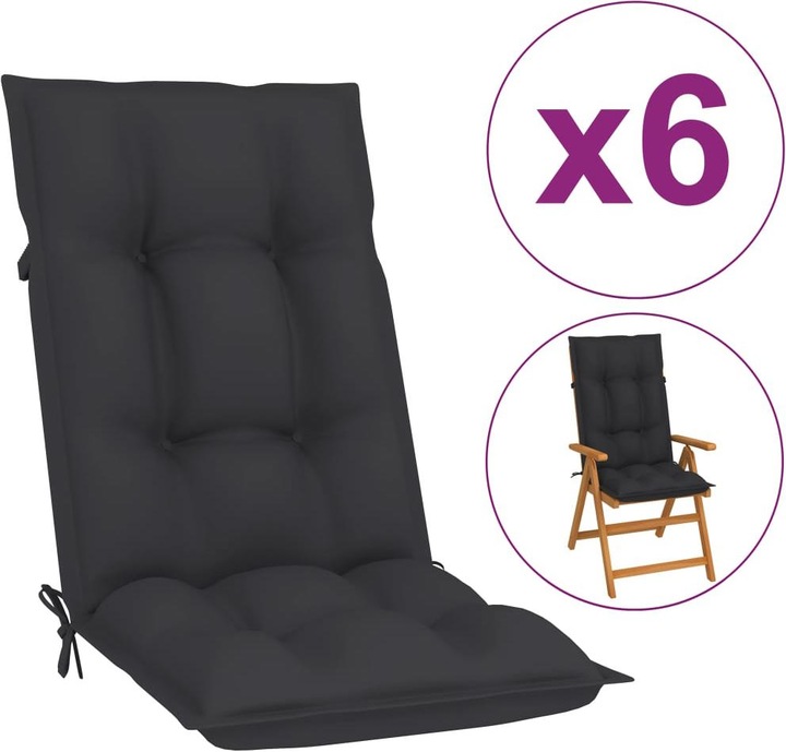 Actual product image VidaXL Mairan (120 x 50 x 7 cm)