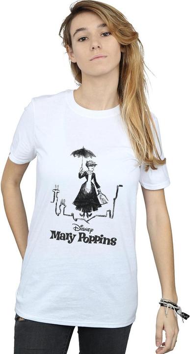 Produktbild Disney Mary Poppins Rooftop Landing TShirt (XXL)