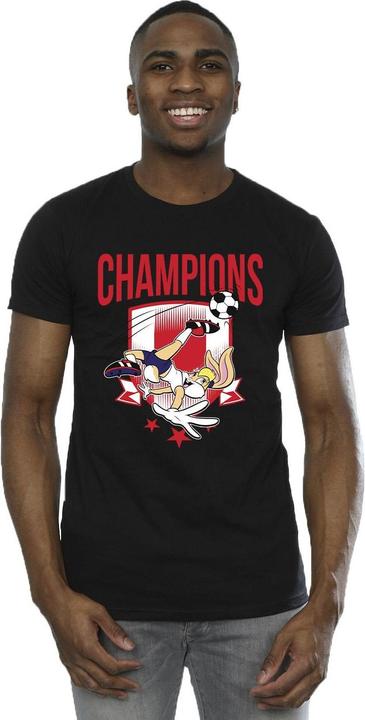 Actual product image Looney Tunes Mens Lola Football Champions T-Shirt (3XL)