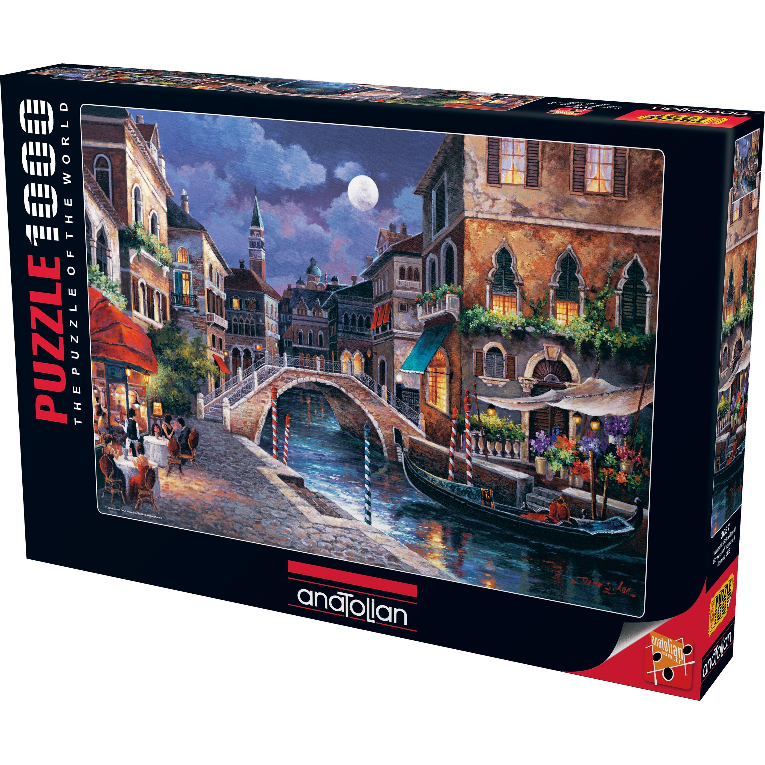 Anatolian 3087 puzzle 1000 pcs. In Canal Venice II by James Lee (1000 Teile)