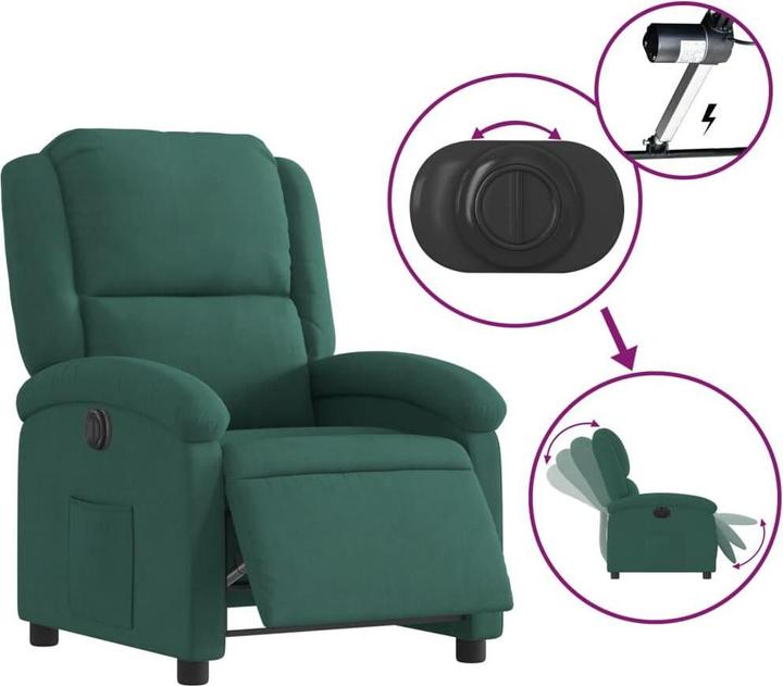 Produktbild VidaXL Relaxsessel Elektrisch Samt