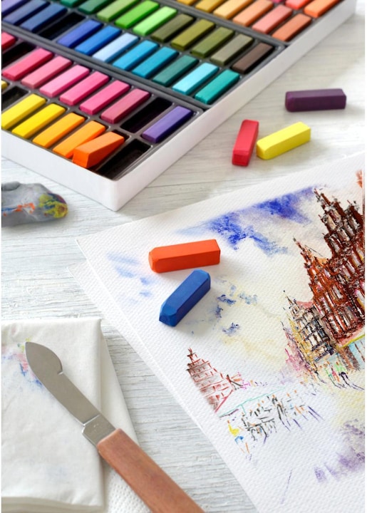 Immagine prodotto Faber-Castell Soft Pastelli Mini (Multicolore, 24 x)