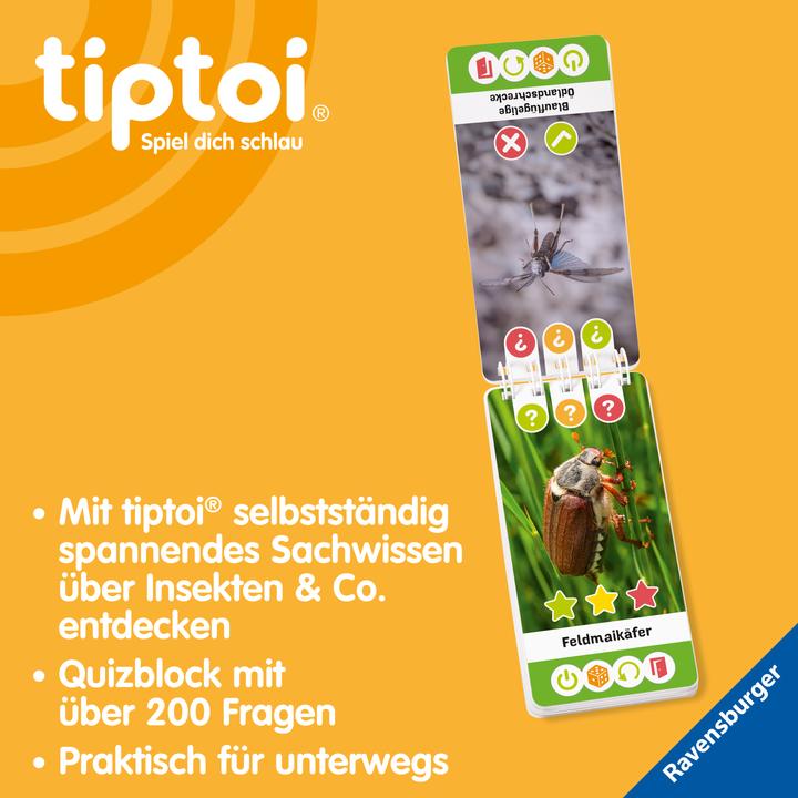 Produktbild tiptoi ® WWW Quiz Insekten (Deutsch, 4 - 7 Jahre)