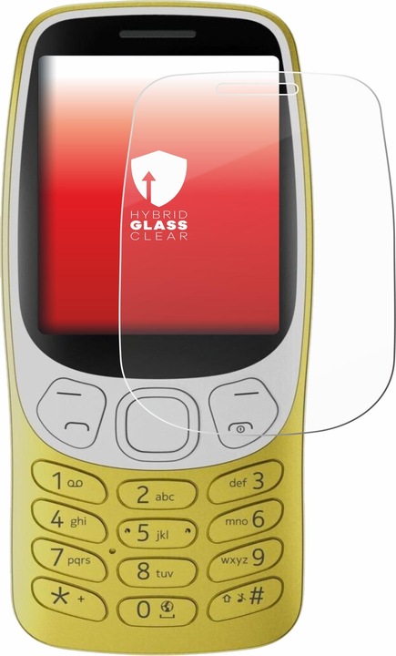 Immagine prodotto upscreen Vetro protettivo Pellicola protettiva vetro Pellicola protettiva schermo trasparente (1 Pezzo/i, Nokia 3210)