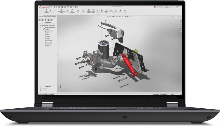 Actual product image Lenovo ThinkPad P16 Gen 2 (16", Intel Core i9-13980HX, 32 GB, 1000 GB, CH)