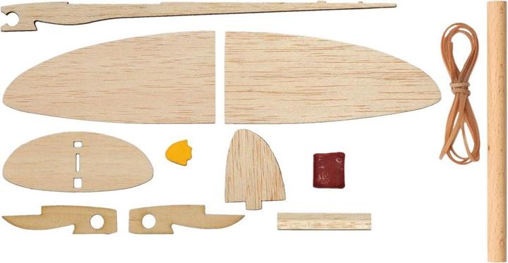 Actual product image Corvus Toys Balsa plane model 03