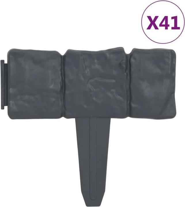 Actual product image vidaXL Rasenkante (25 cm)