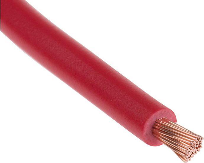 Image du produit RS PRO BK PVC Flexi Switchgear 2.5 Red Cable (25 m)