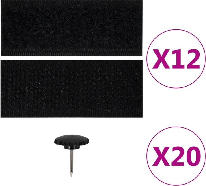 Produktbild vidaXL Fliegengitter-Türvorhang (130 x 220 cm)