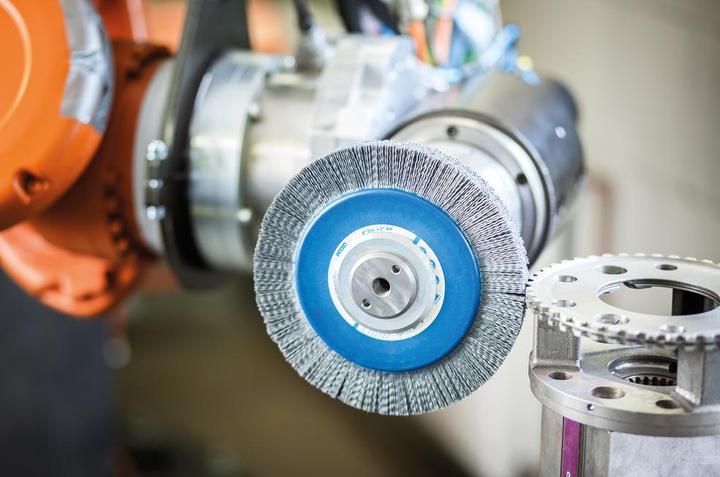 Actual product image Pferd Round brush with plastic body. not knotted RBUP 20025/50.8 REC SiC 80 1.14 (80)