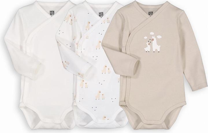 Produktbild La Redoute Collections 3er-Pack Erstlings-Bodys (86)