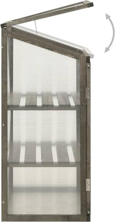 Actual product image vidaXL Gewächshaus