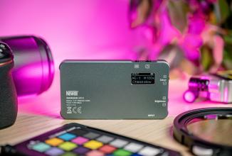 Actual product image Newell RGB-W Rangha Mini LED Lamp for Studio, Home, Outdoor Photos, Travel