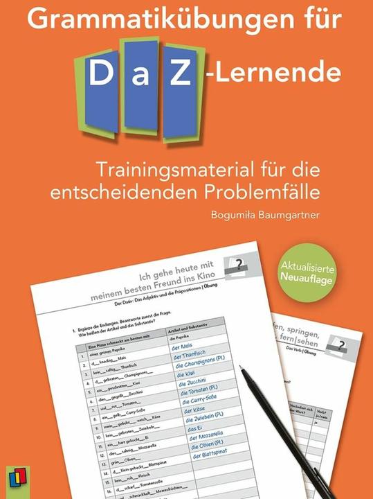 Grammatikübungen für DaZ-Lernende (Deutsch, Bogumila Baumgartner, Aşkın-Hayat Doğan, 2025)