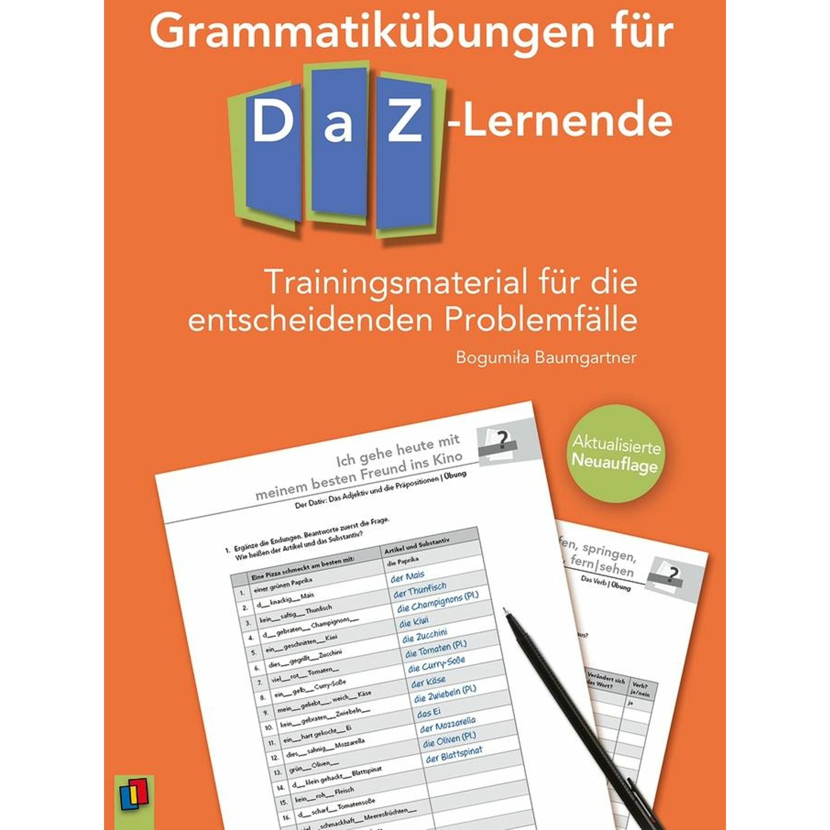 Grammatikübungen für DaZ-Lernende, Schulbücher von Bogumila Baumgartner