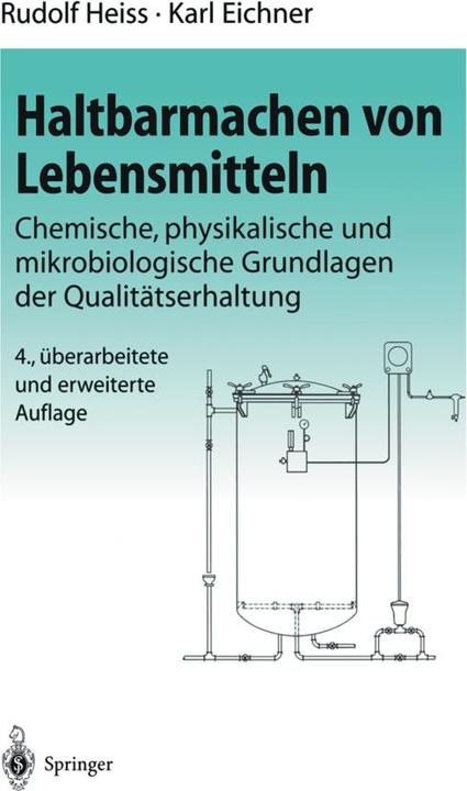 Produktbild Haltbarmachen von Lebensmitteln (Deutsch, K. Eichner, R. Heiss, 2012)
