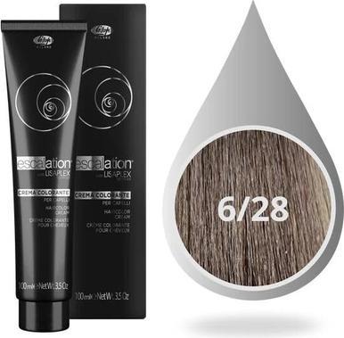 Produktbild Lisap Escalation 6/28 Dunkelblond Asch Perl 100ml (Blond, Weiss, Silber)