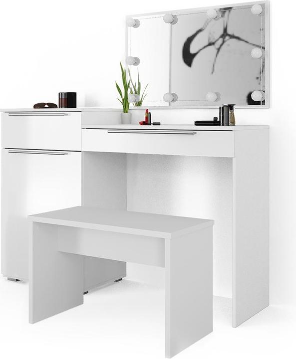 Image du produit Vicco Lilli avec éclairage LED et banc (135 x 39 x 90 cm)