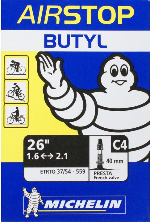 Produktbild Michelin Airstop C4 (Presta (SV), 26", 40 mm)