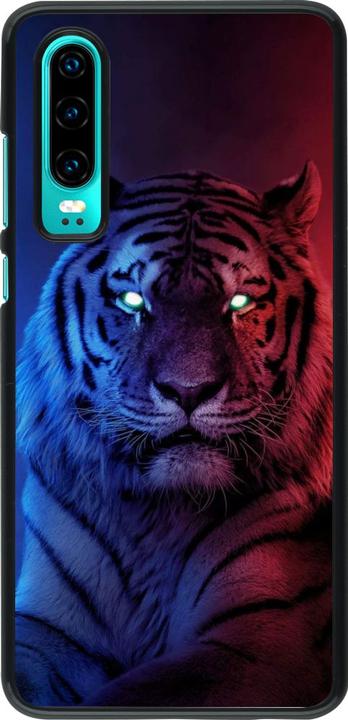 Produktbild PhoneLook Hülle Tiger Blue Red (Huawei P30)
