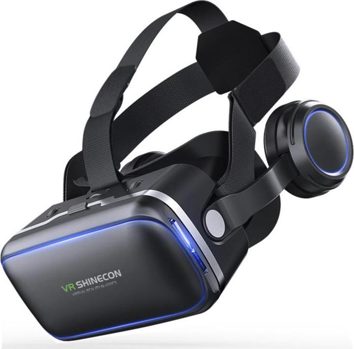 Actual product image VR Shinecon 3D virtual reality headset with auditory immersion