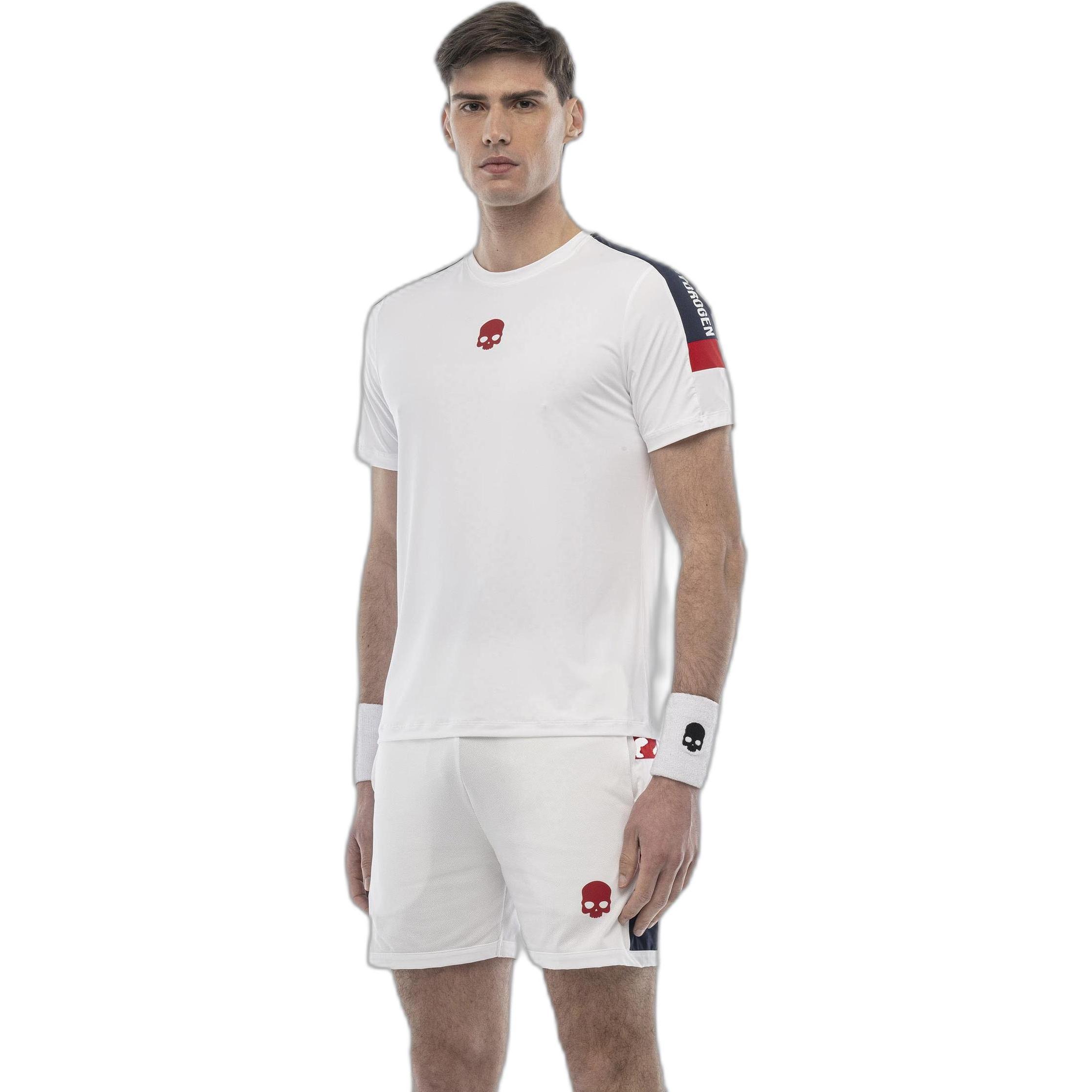 Thumbnail - Hydrogen, Herren, Sportshirt, trikot heritage tech (M), Weiss, M