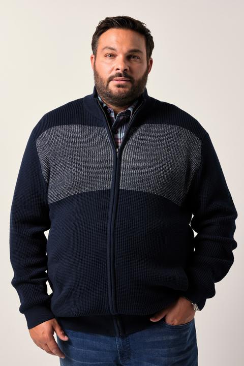 Produktbild Men+ Strickjacke, Stehkragen, Zipper (L)