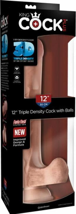 Actual product image Doc Johnson Triple Density Cock With Balls