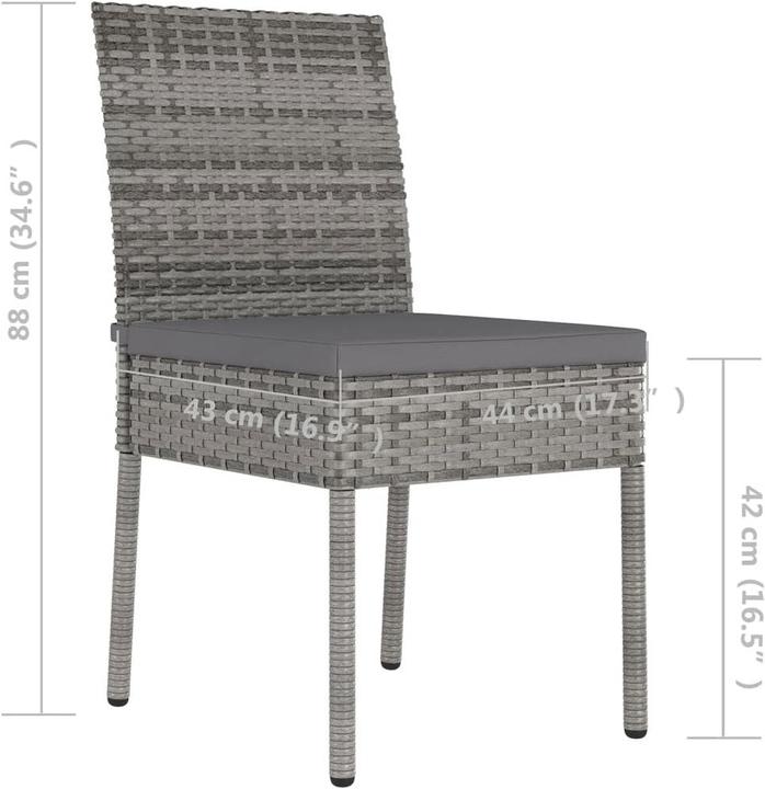 Produktbild vidaXL Essstuhl