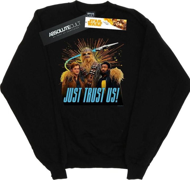 Star Wars Solo Just Trust Us Sweatshirt (S)