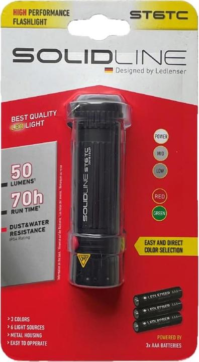 Actual product image Ledlenser Solidline ST6TC (10.10 cm, 50 lm)