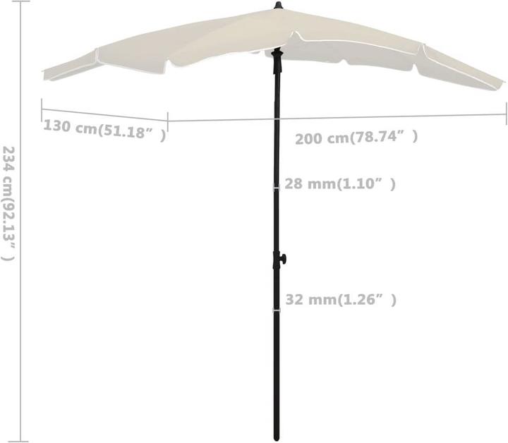 Produktbild VidaXL Nishi (1.30 m)