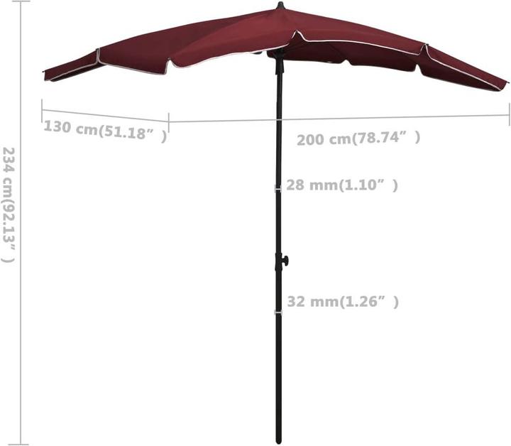 Produktbild VidaXL Nishi (1.30 m)