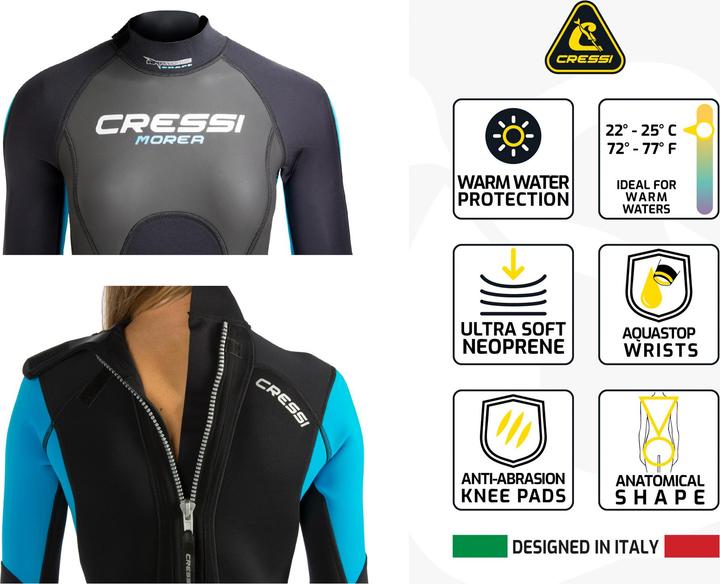 Produktbild Cressi Morea (3 mm, XS)