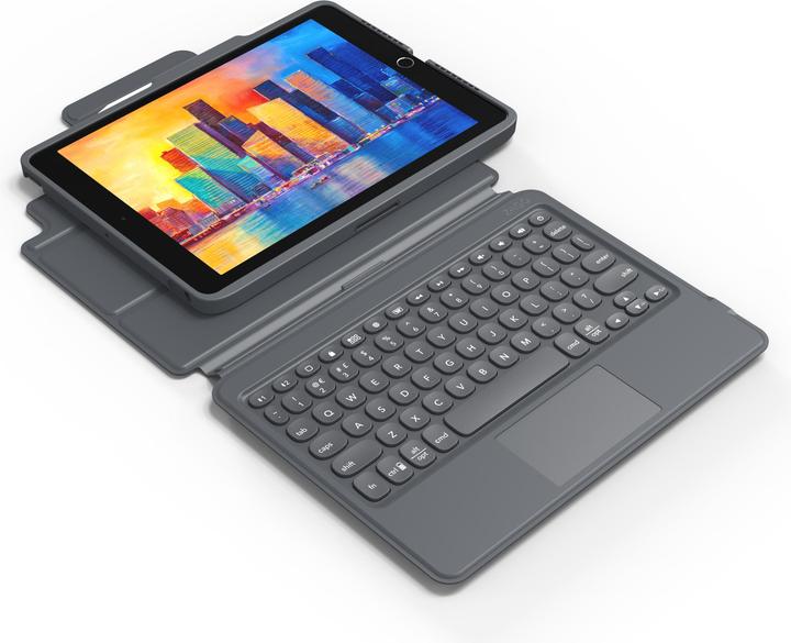 Produktbild Zagg Kbd Pro Keys W/ Trackpad German (Apple iPad 2019 (7. Gen), Apple iPad 2020 (8. Gen), Apple iPad 2021 (9. Gen))