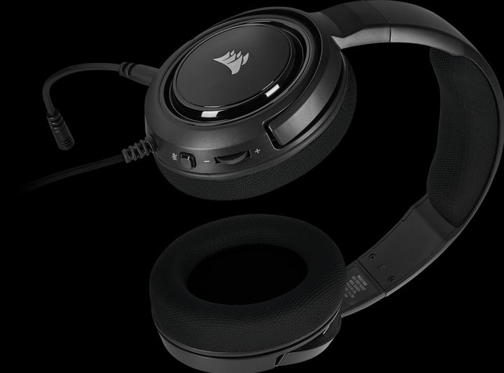 Image du produit Corsair HS35 Carbon Black Stereo-PC (Filaire)
