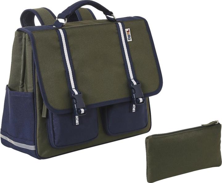 Produktbild Vertbaudet Jungen-Set: Schultasche & Federmappe COOL SCHOOL