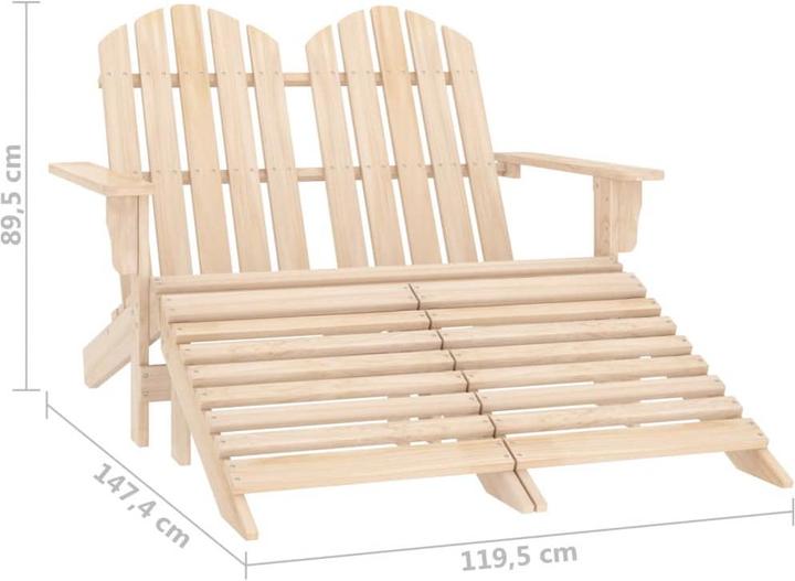 Actual product image vidaXL Gartenstuhl