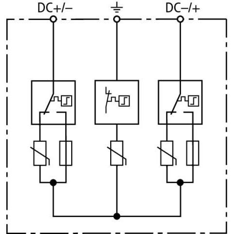 Thumbnail - Dehn, Überspannungsschutz, Überspannungsableiter Typ 2 DEHNguard 950531